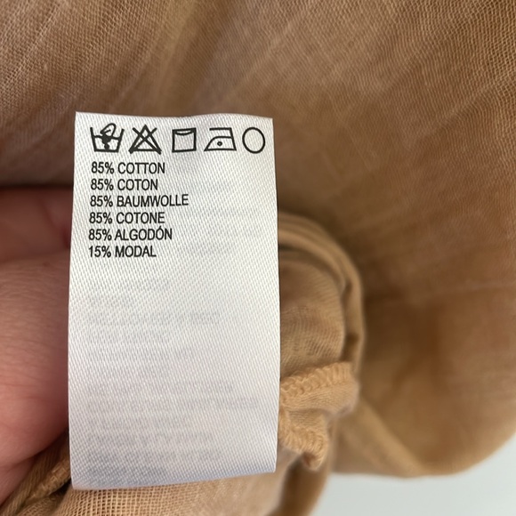 Free People Vacation Mode Kaftan NWT in Natural One Size - Picture 10 of 11